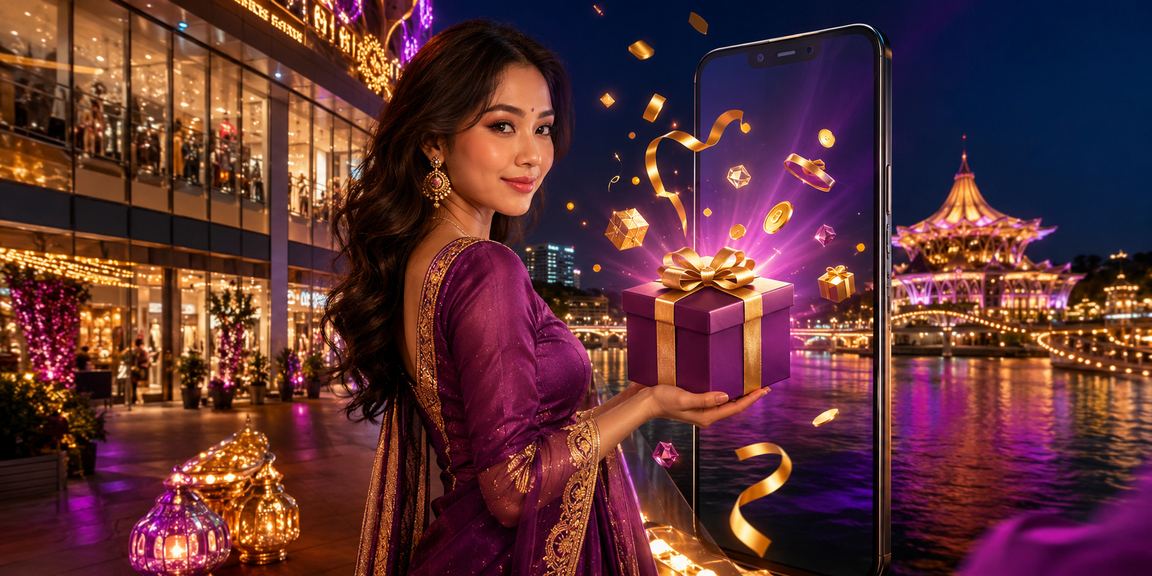 Pemain Kuching menggunakan peranti mudah alih untuk baccarat live dengan selamat