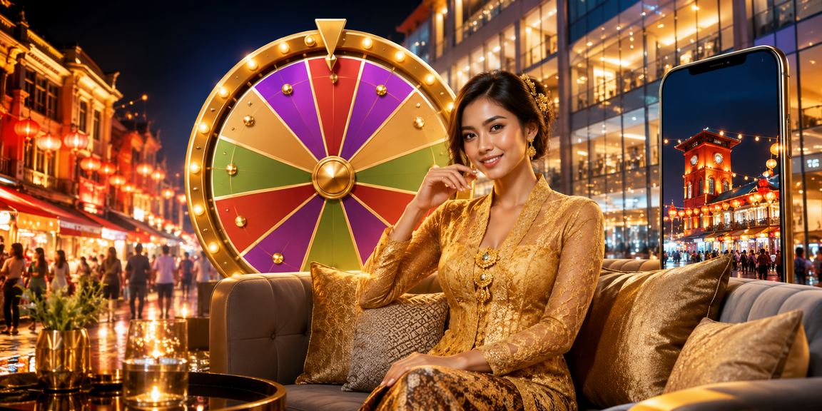 Pengalaman lucky draw dan permainan meja mewah gaya Melaka di kasino live