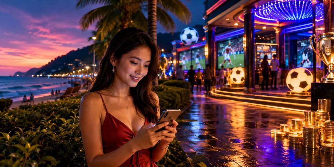 Pengguna Penang mengakses perlawanan langsung dan taruhan sukan melalui telefon pintar